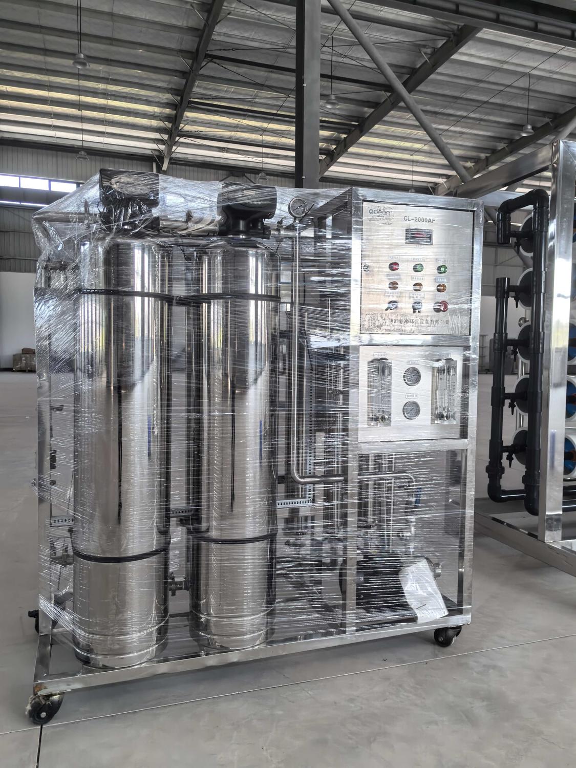 2000L不锈钢超滤提纯设备